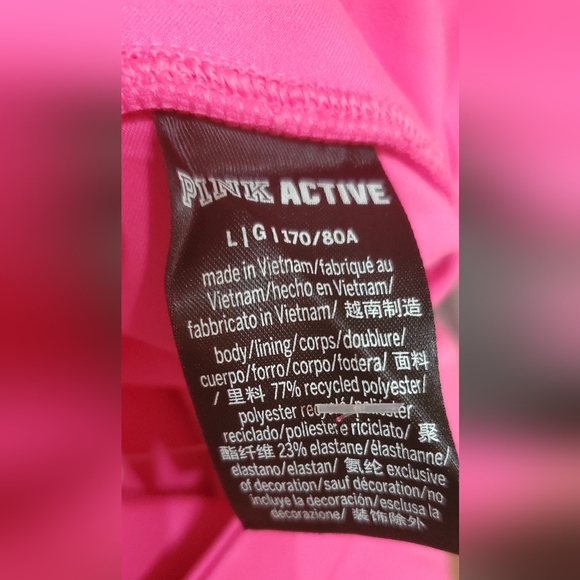 Victoria's Secret PINK Soft High Waisted Active Leggings Size Large - Picture 5 of 5